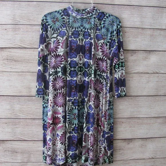 Free People New Romantics Fiesta Floral Tunic Dress - Picture 7 of 10